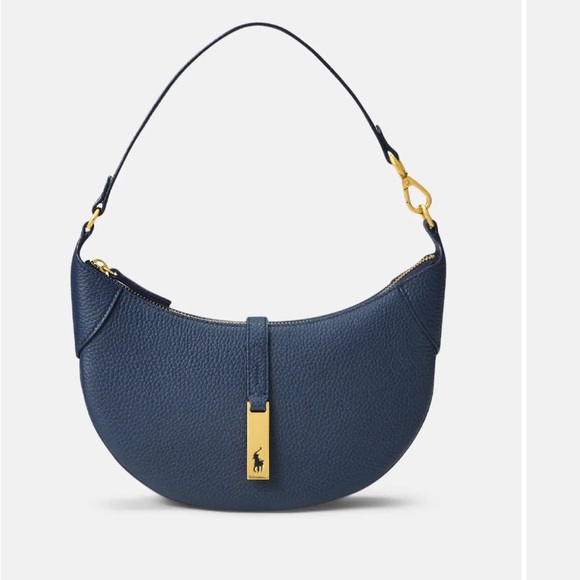 Polo Ralph Lauren Handbags - Polo ID Pebbled Mini Shoulder bag